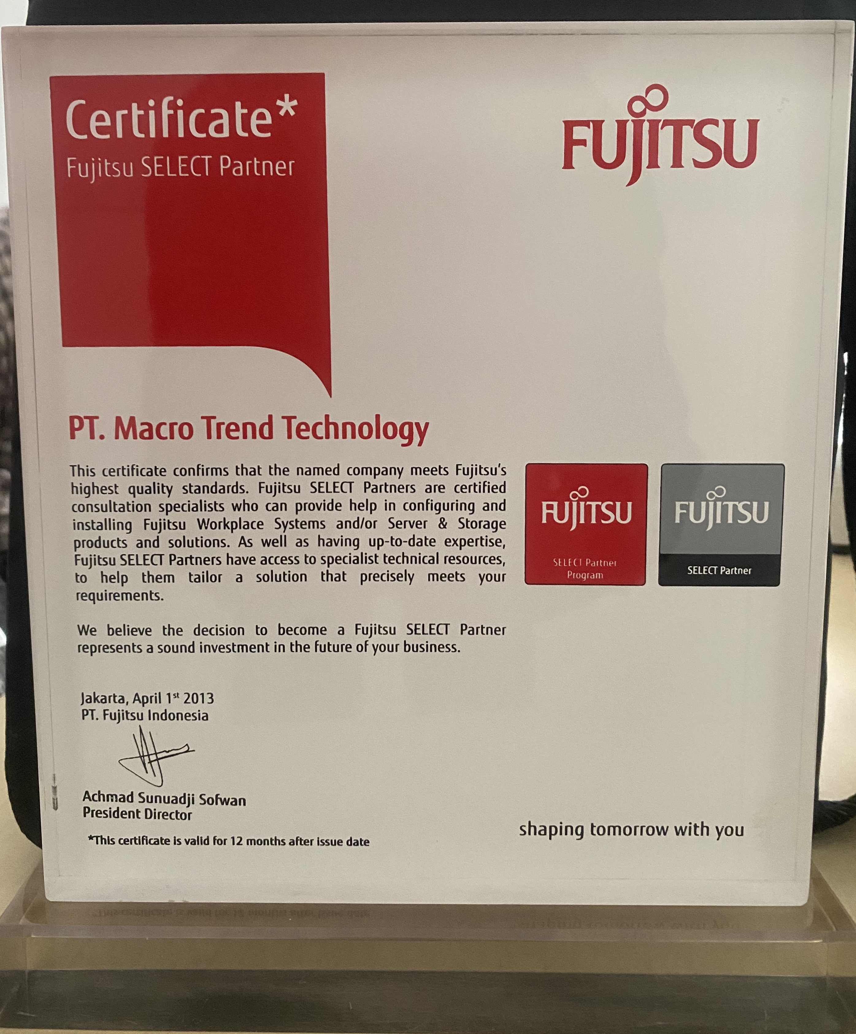 Fujitsu Select Partner