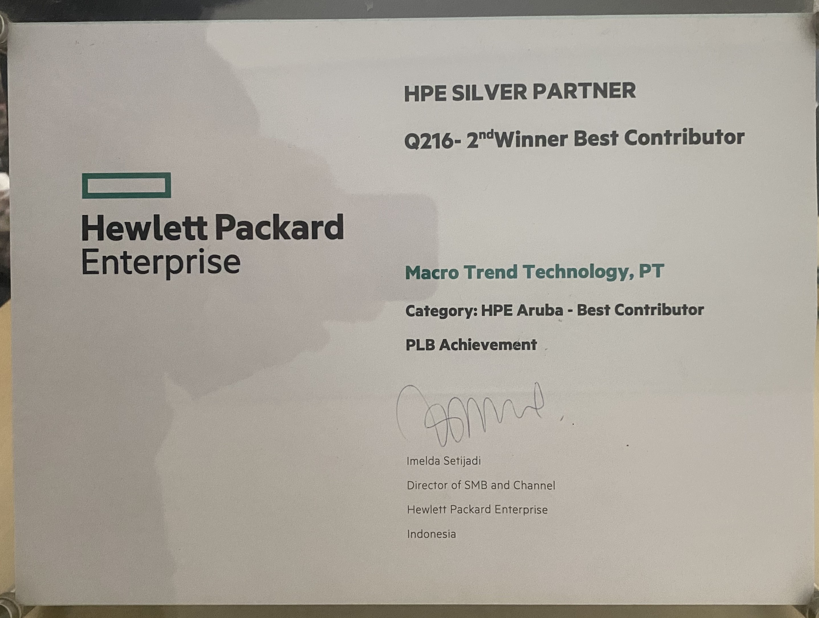 HPE Aruba - Best Contributor